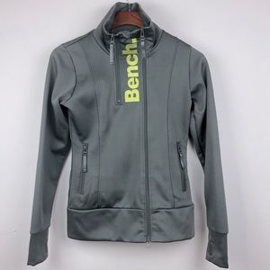 Nordstrom Bench Double Zip Logo Jacket size medium